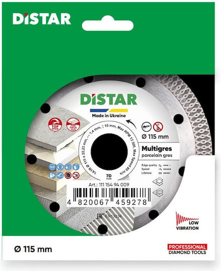 Distar Diamond Disc Distar 1a1r D7 Multigres 115