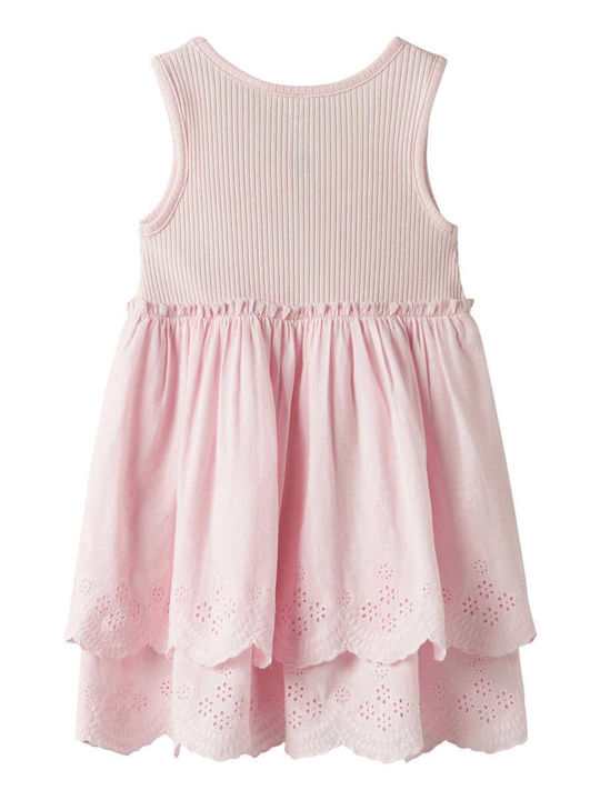 Children's Dress Sleeveless Coral