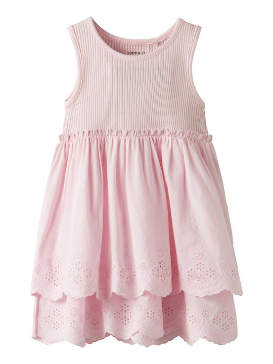 Children's Dress Sleeveless Coral