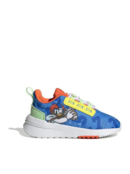 TR21 x Disney Racer Αθλητικά Παιδικά Παπούτσια Running με Κορδόνια Pulse Blue / Cloud White / Impact Orange