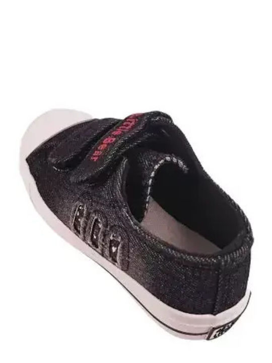 Adidași Copii Cu Închidere Hoop & Loop Negri