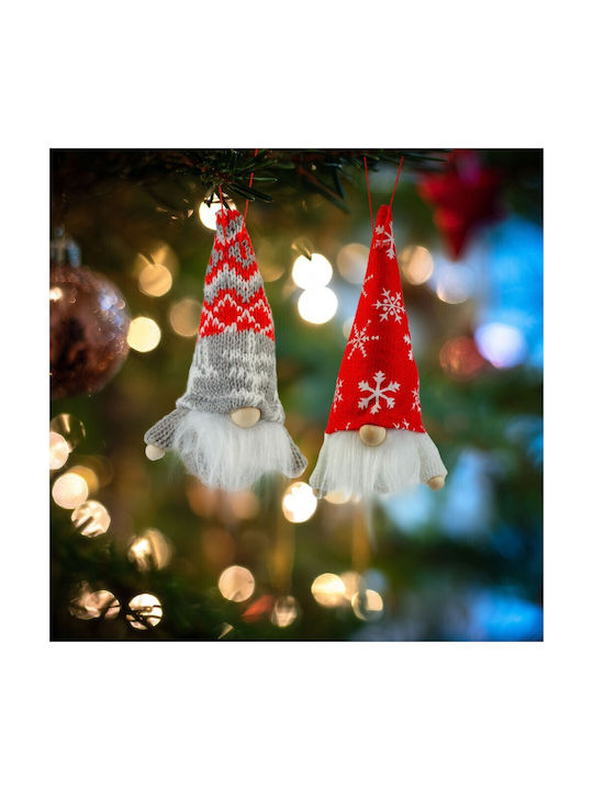 Decorațiune De Crăciun – Elf Textil Scandinav – 15 Cm – 2 Modele