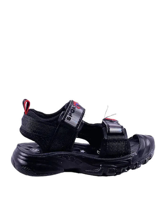 Sandale Tip Pantof Negre