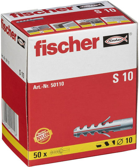 fischer S 10 Oupsi Plastic 5x50mm 50buc