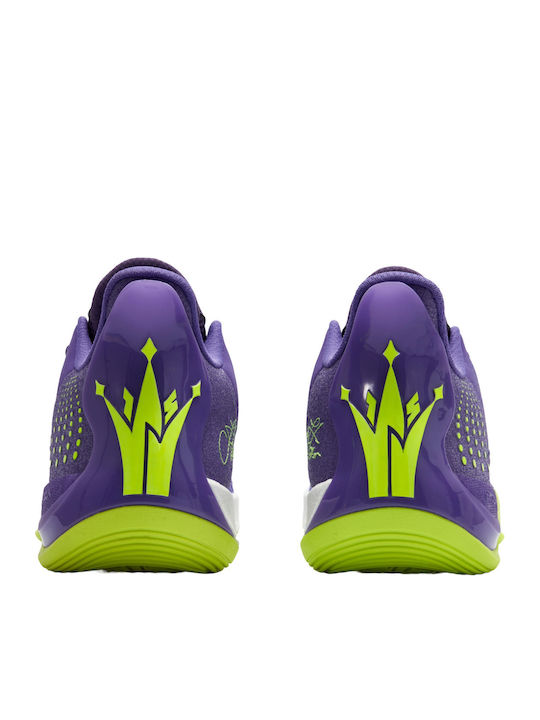 Team Joker Low Basketball Shoes Purple