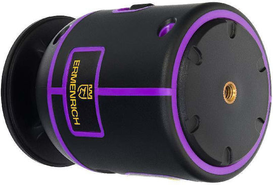 Ermenrich Linear Laser-Wasserwaage Grüner Strahl mit Arbeitsbereich 30m