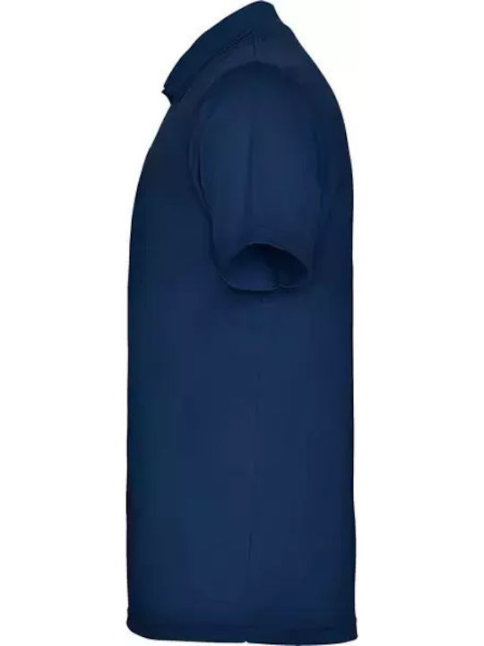 Roly Monzha Ανδρικό Διαφημιστικό T-shirt Κοντομάνικο σε Navy Μπλε Χρώμα