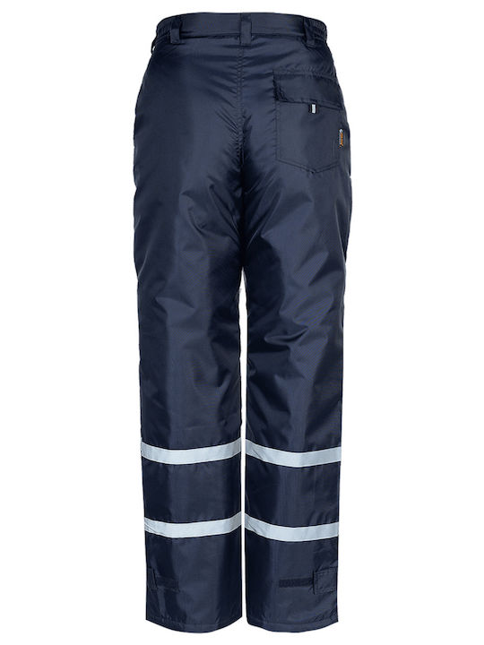 Stenso Collins Winter Reflectorizant și Impermeabil Pantaloni de Lucru Albastru