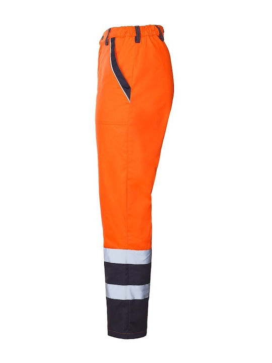 Stenso Collins Reflectorizant Pantaloni de Lucru Portocaliu