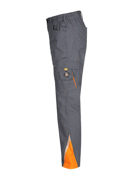 Stenso Prisma Summer Reflective Work Trousers Gray