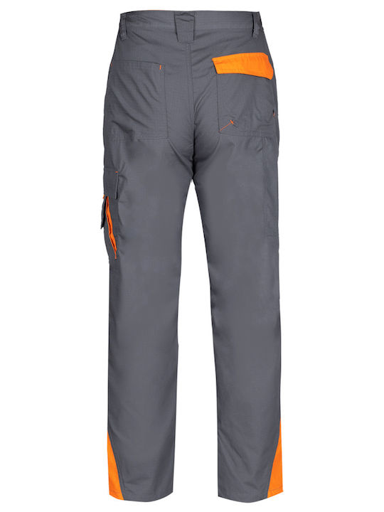 Stenso Prisma Summer Reflective Work Trousers Gray