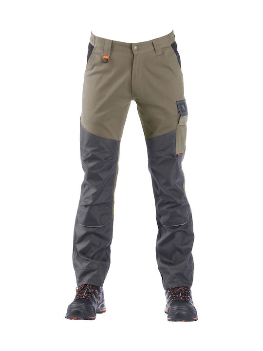 Kapriol Tenere Pro Reflective Work Trousers Green