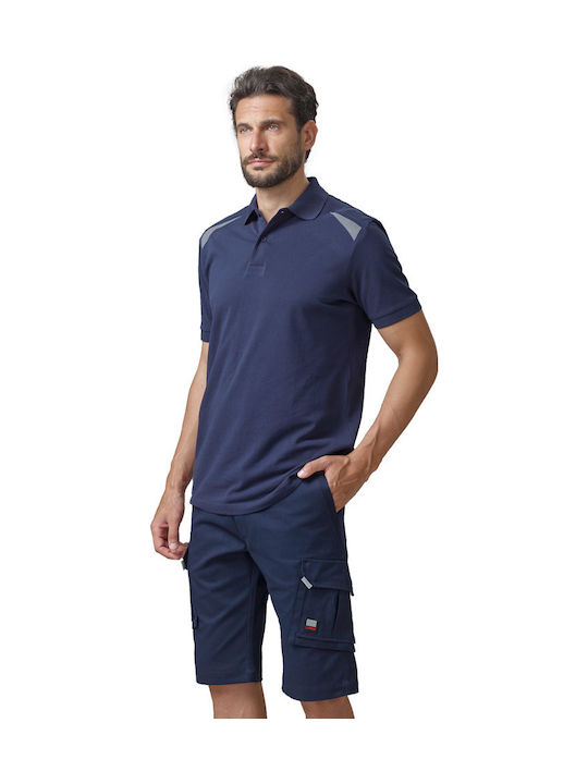 Siggi Task 2 Work Shorts Blue