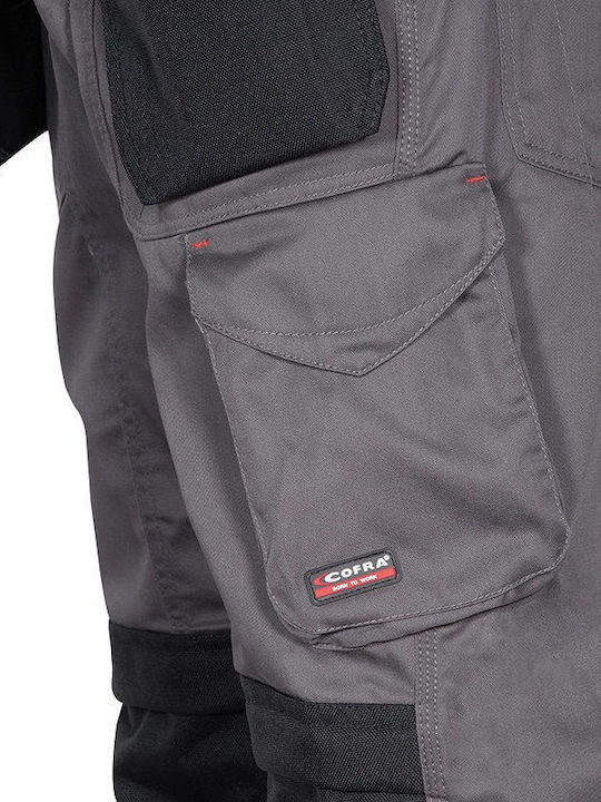 Cofra Bricklayer Work Trousers Gray
