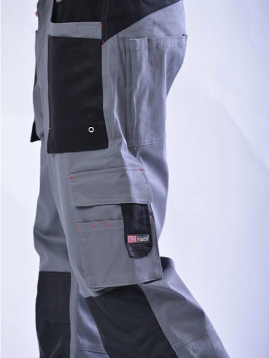 Ergo Stretch Work Trousers Gray