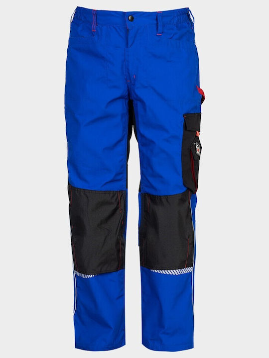 Stenso Prisma Reflective Work Trousers Blue
