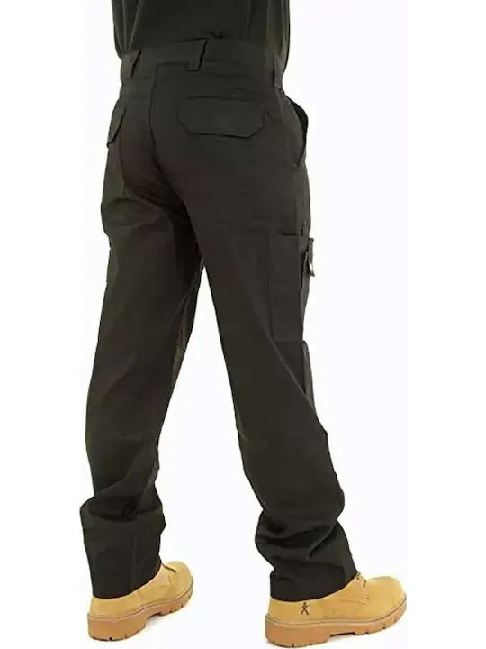 MIG Work Trousers Black made of Cotton