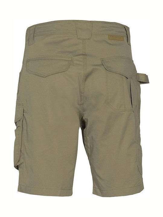 Cofra Comoros Work Shorts Khaki made of Cotton