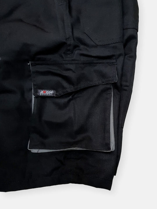 Axon Top Work Shorts Blue