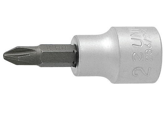 Unior Cheie tubulară cu Vârf Cruciform și Patrat de Prindere 3/8'' Dimensiune PH3 1buc