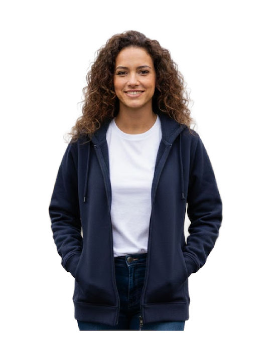 Axon Work Jacket Cold with Hood Navy Blue