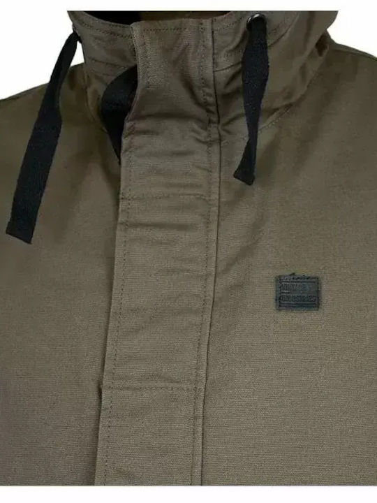 Vintage Industries Arbeitsjacke Kälte Grün