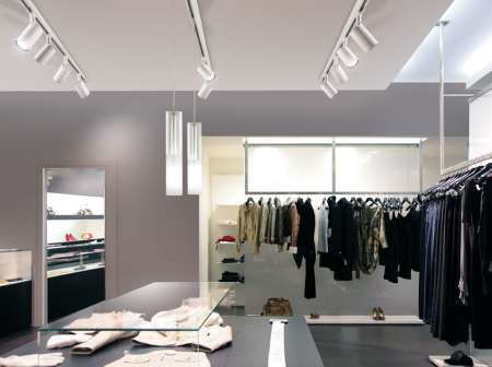 Atman Single LED Cool White Spot in Black Color