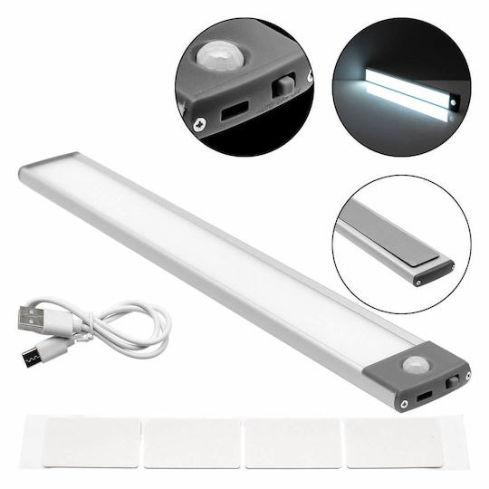 Factory Rechargeable Light Switch for Cabinets with Mounting Sticker 1pcs