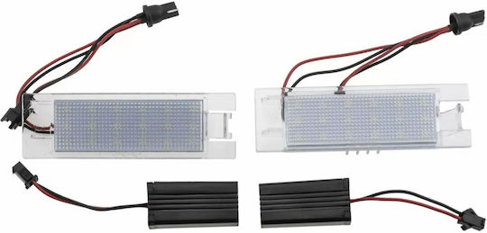 License Plate Lights Led for Alfa Romeo Mito Fiat Punto / Grande Punto / Bravo 2pcs