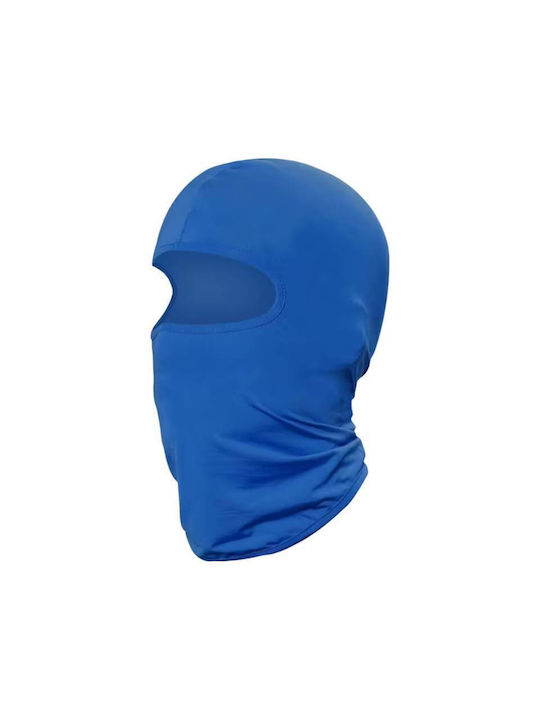 Full Face Motorcycle Rider Balaclava made of Polyester Blue Color