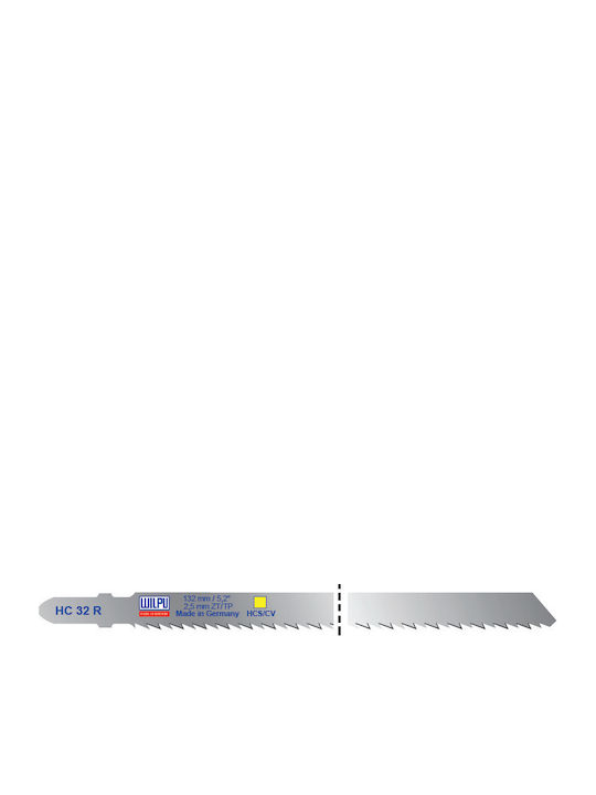 Hc 32 R Hcs Cv Lama Fierăstrău Vertical T-Șanț Lemn 5 Bucăți Dimensiune 132 X 7.8 X 1.45 Mm