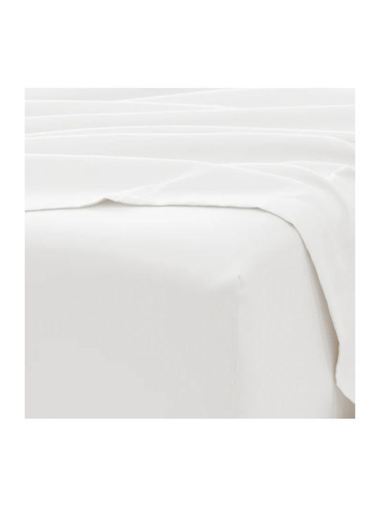 My Home Luxury Сет Чаршафи с Ластик 100x200+30см. White 4бр