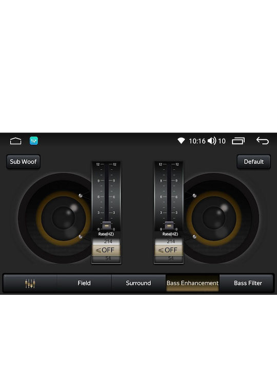 Digital IQ Auto-Audiosystem für Fiat Großer Punkt 2007-2017 (Bluetooth/USB/WiFi/GPS/Apple-Carplay/Android-Auto) mit Touchscreen 6.1"