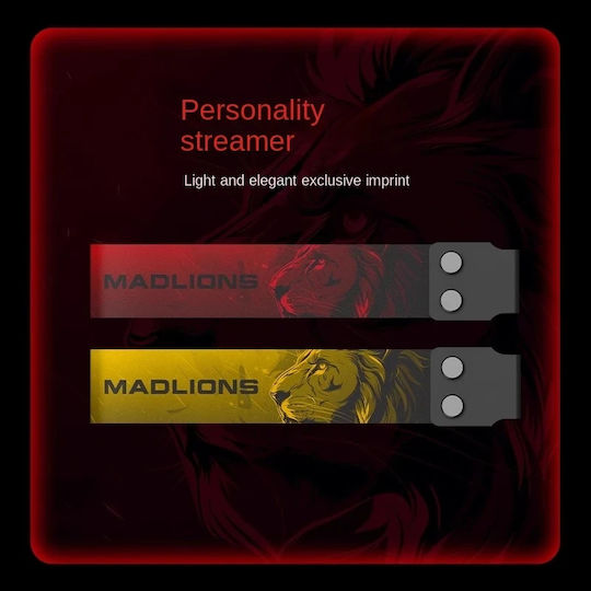 Madlions MAD 68 R Hall Effect Gaming Keyboard 60% With Magnetic Switches And RGB Lighting English US White