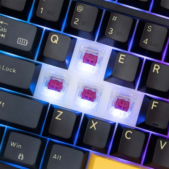 White Shark Mech Ασύρματο Gaming Μηχανικό Πληκτρολόγιο με RGB φωτισμό (Αγγλικό US)