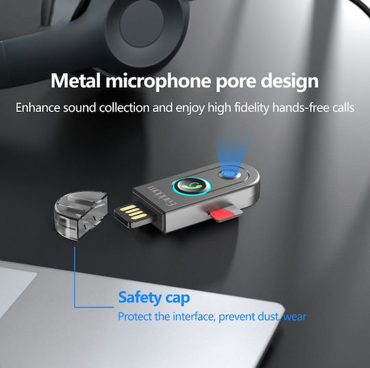 Earldom Et-br13 Bluetooth 5.3 Audio Receiver Aux 3.5mm Car & Speakers