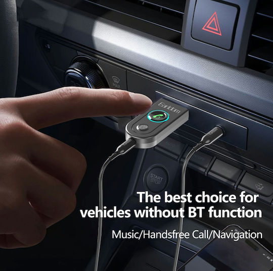 Earldom Et-br13 Bluetooth 5.3 Audio Receiver Aux 3.5mm Car & Speakers