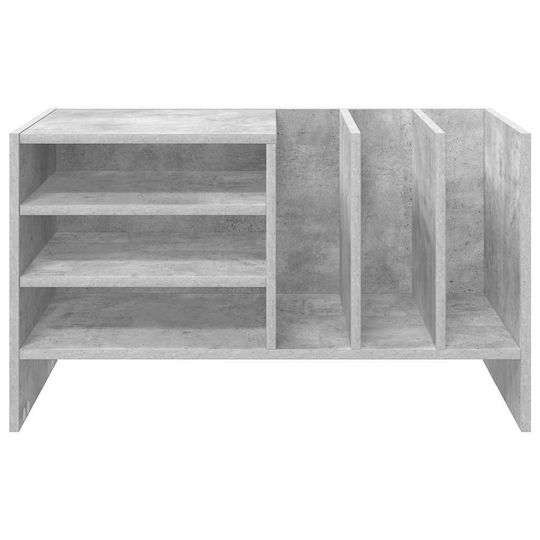 vidaXL Hi-Fi Furniture Gray 35x78.5x45cm