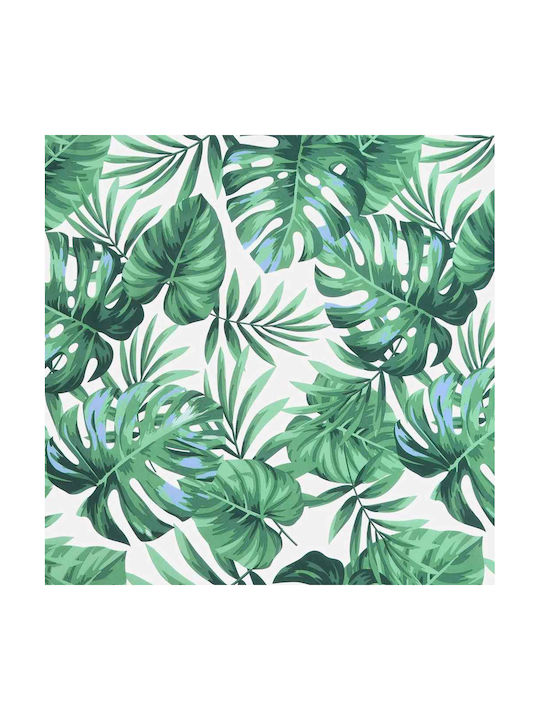vidaXL Garden Chair Cushion with Backrest Green 2 Pieces 58x77cm