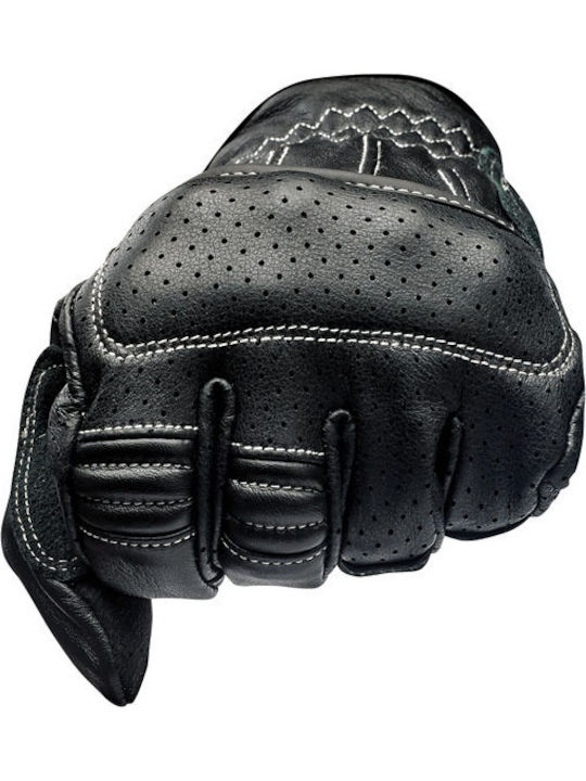 Biltwell Borrego Winter Men's Motorcycle Gloves Leather Black / Cement