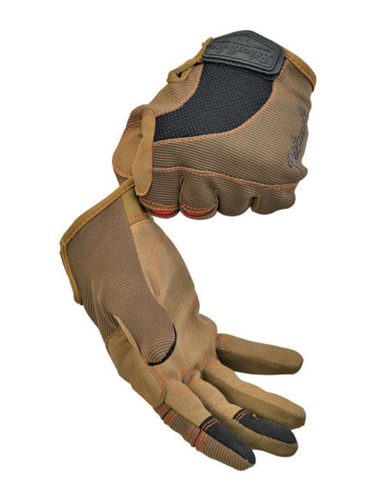 Biltwell Moto Summer Men's Motorcycle Gloves Brown / Orange