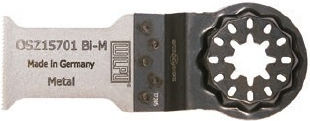 Osz 157 Narrow Right Bi-metal Blade 1 Piece Size 50 X 30 Mm