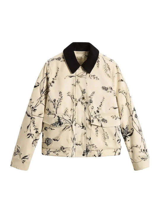 Women's Lifestyle Jacket for Winter Cream