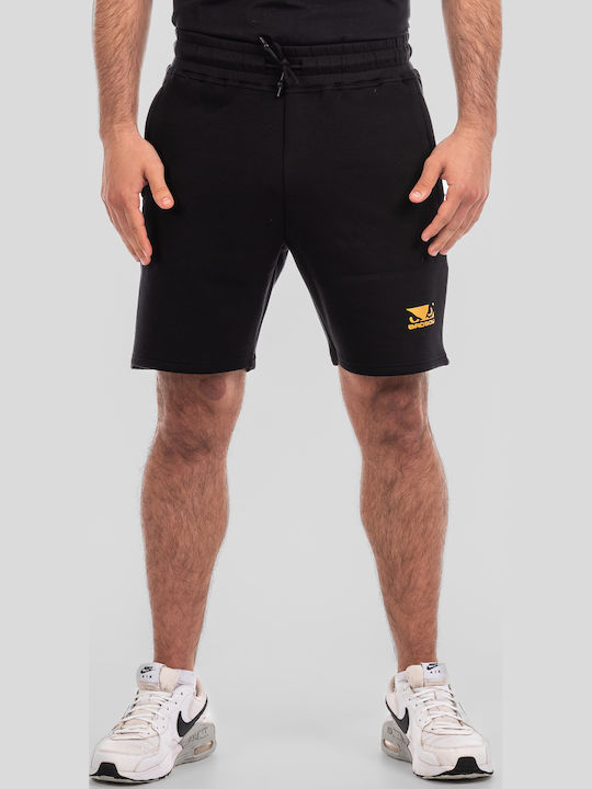 Αθλητική Ανδρική Βερμούδα Black/gold