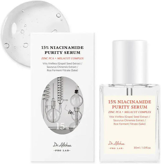 Dr. Althea 15% Niacinamide Purity Moisturizing Serum Face with Niacinamide for Radiance 30ml