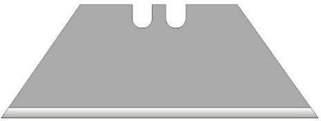 Set 5 Lame Trapezoidale L 60 l 19 T 0,6