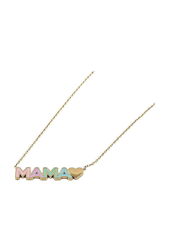 Fhs Jewlery Колиe от Златна Стомана