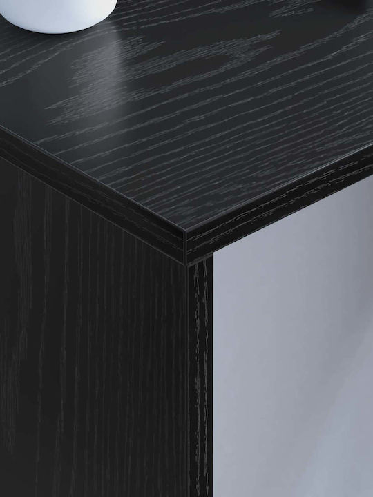 Desk Wooden Black Beech 80x45x30cm