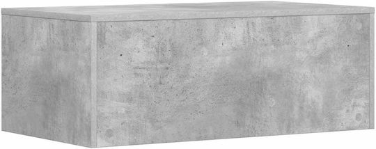 Desk Wooden Gray 80x45x30cm