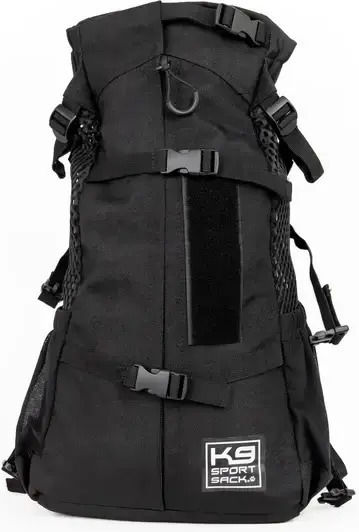 K9 Sport Sack Σακίδιο Πλάτης για Μεταφορά Σκύλου Γκρι